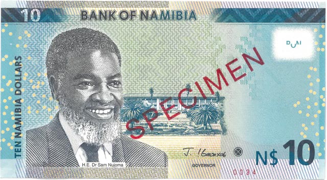 10 Dollar Note - Front of the Note