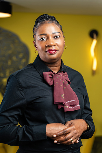 Ms. Magreth Tjongarero - Member of the Management Commitee of the Bank