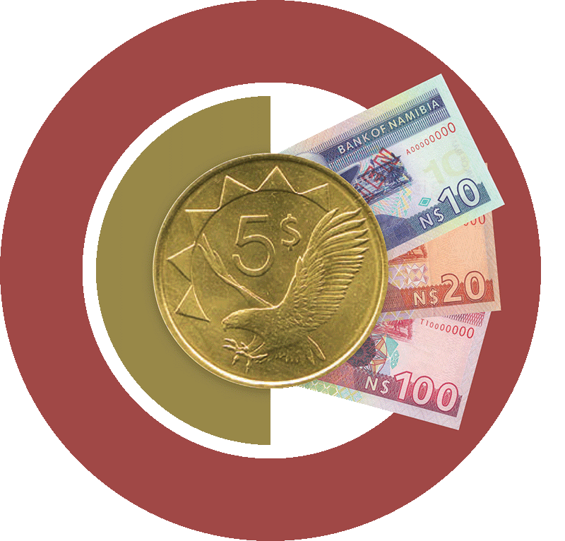 Namibian Currency Series Illustration