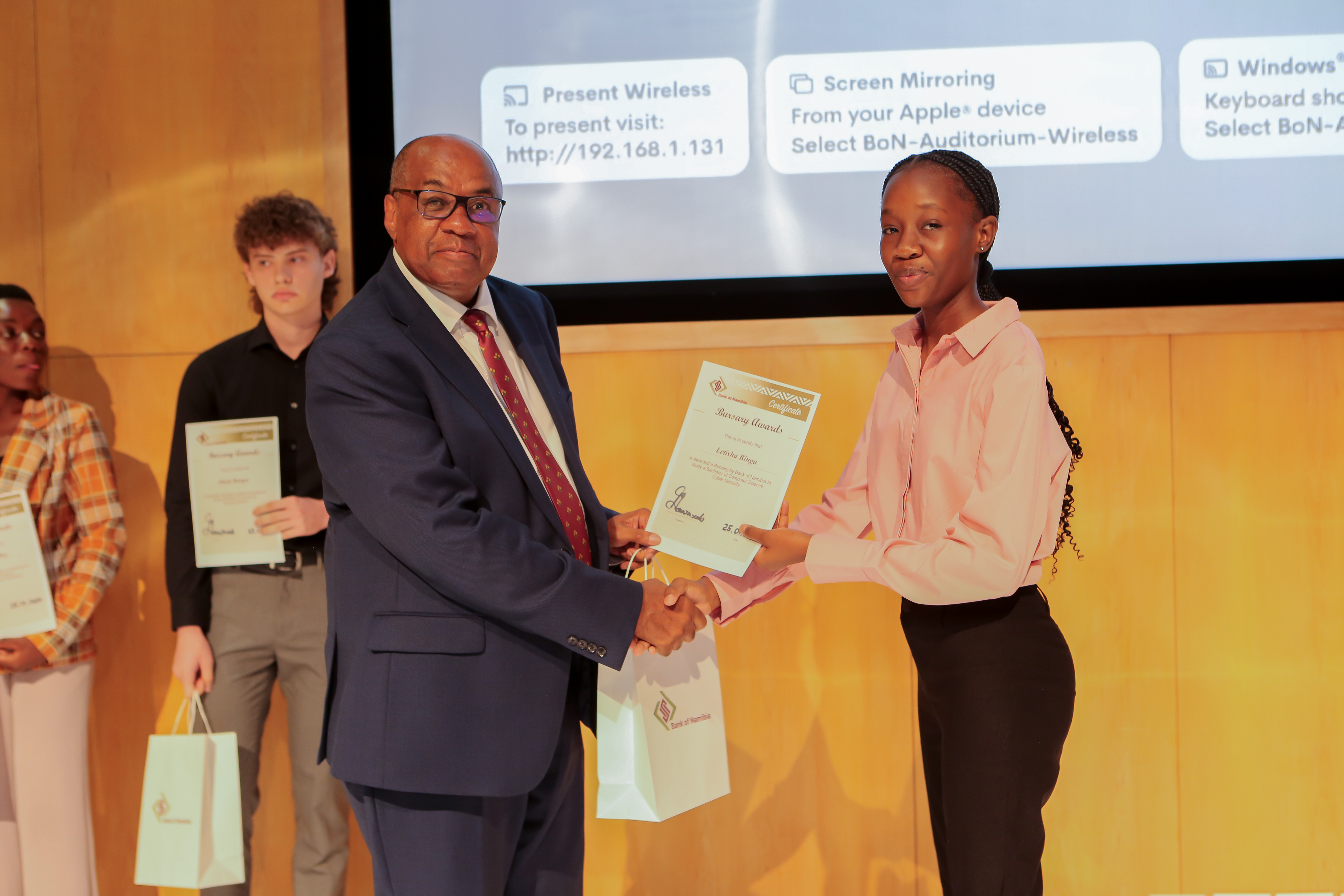 BoN Awards 12 bursaries 