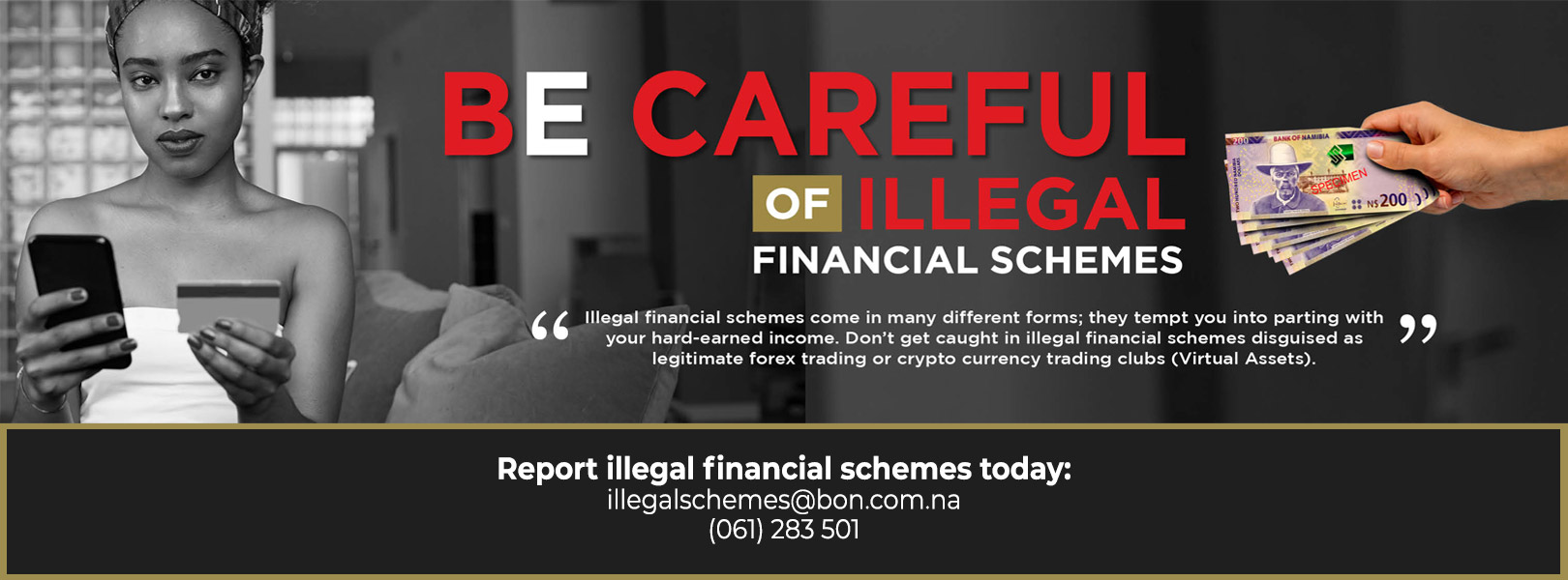 Illegal Financial Schemes